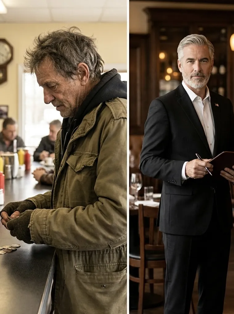 A Homeless Man Asked Me to Charge His Phone at My Café – 5 Years Later, I Found Out I Changed His Life