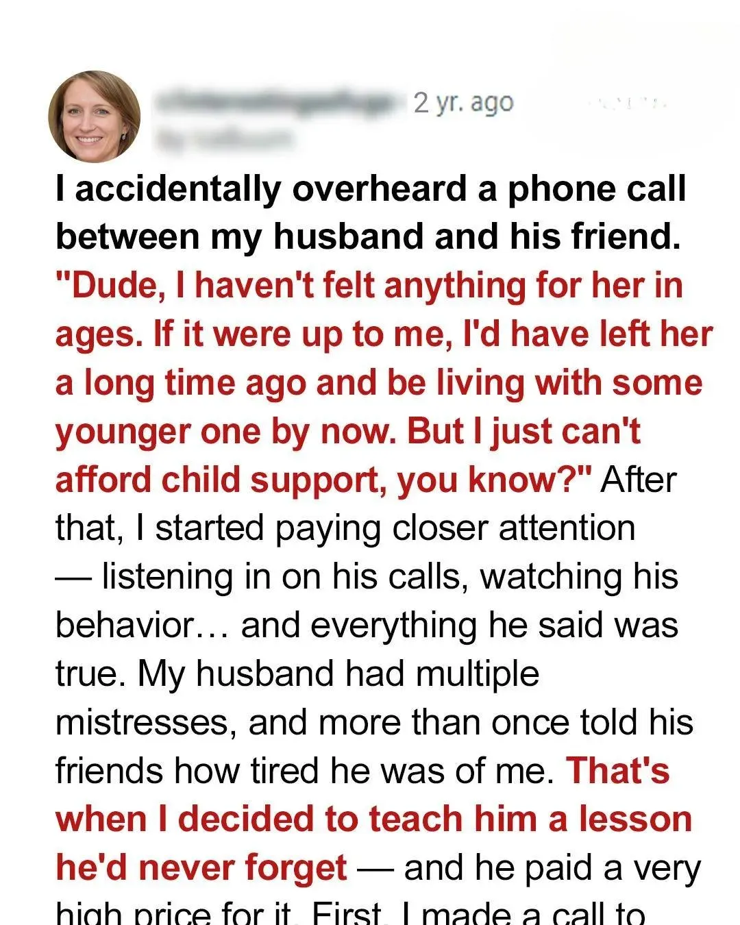 My Husband Refused to Divorce Me to Avoid Child Support — So I Made Sure He Faced the Consequences