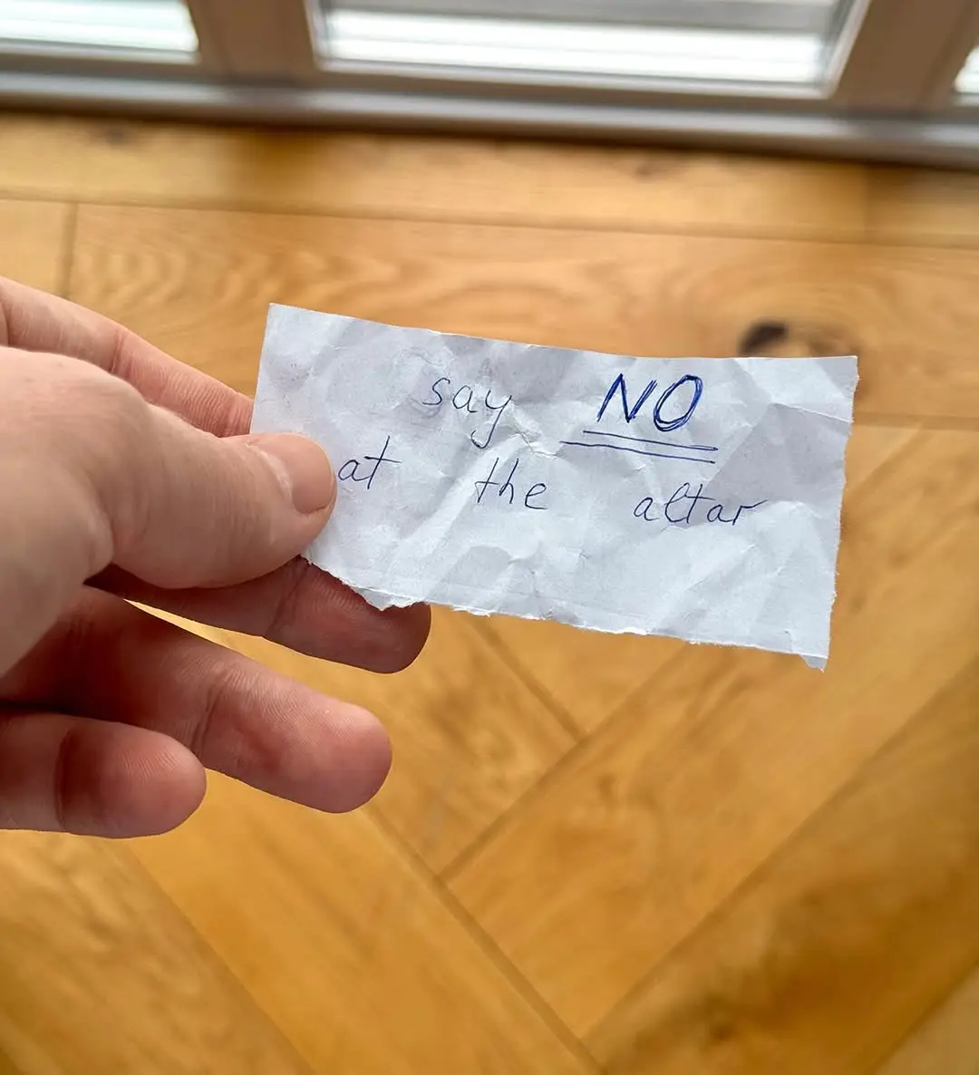 My Bride Handed Me a Note Asking Me to ‘Say No at the Altar’ — It Sounded Crazy, but I Trusted Her Plan