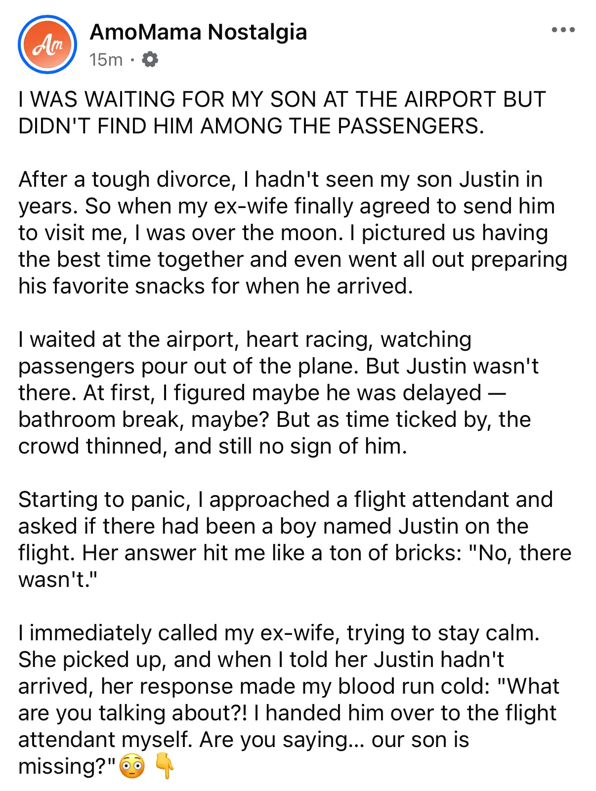 Man Waits for Son He Has Not Seen in Years at the Airport, Does Not Find Boy among Passengers