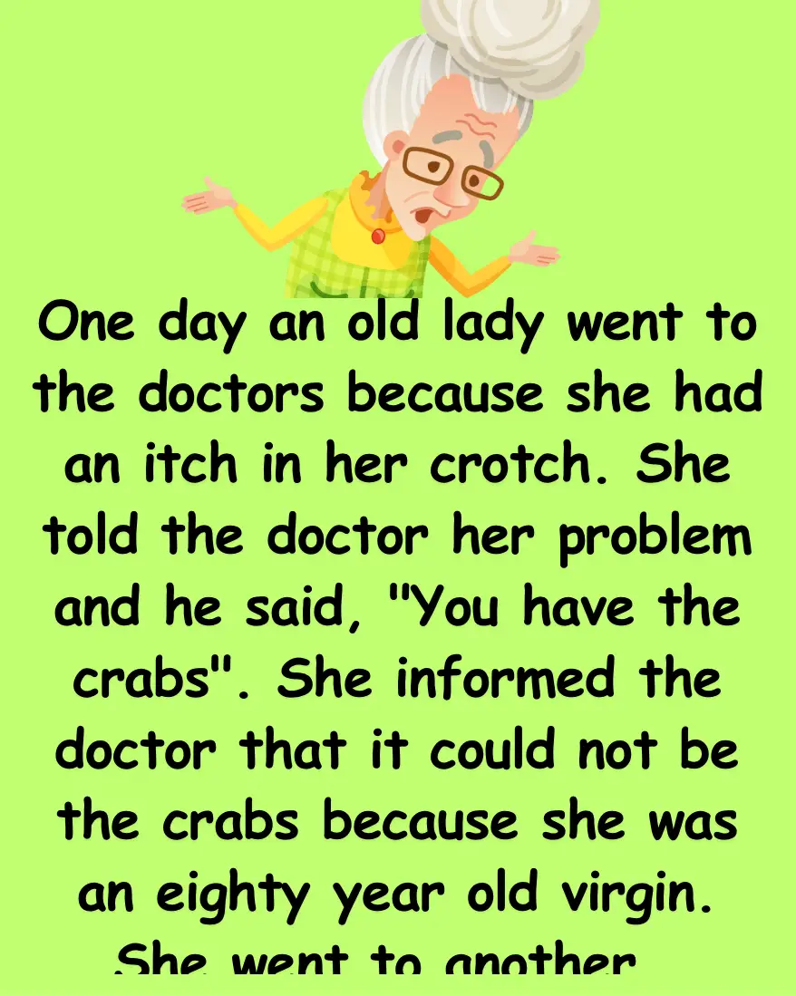 An Old Lady Having A Problem