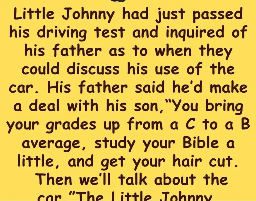 Johnny Passed His Driving Test