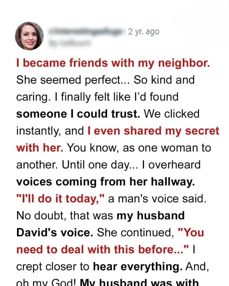 My Neighbor Vanished and Everyone Pretended Nothing Happened Until I Found Out What She Was Hiding