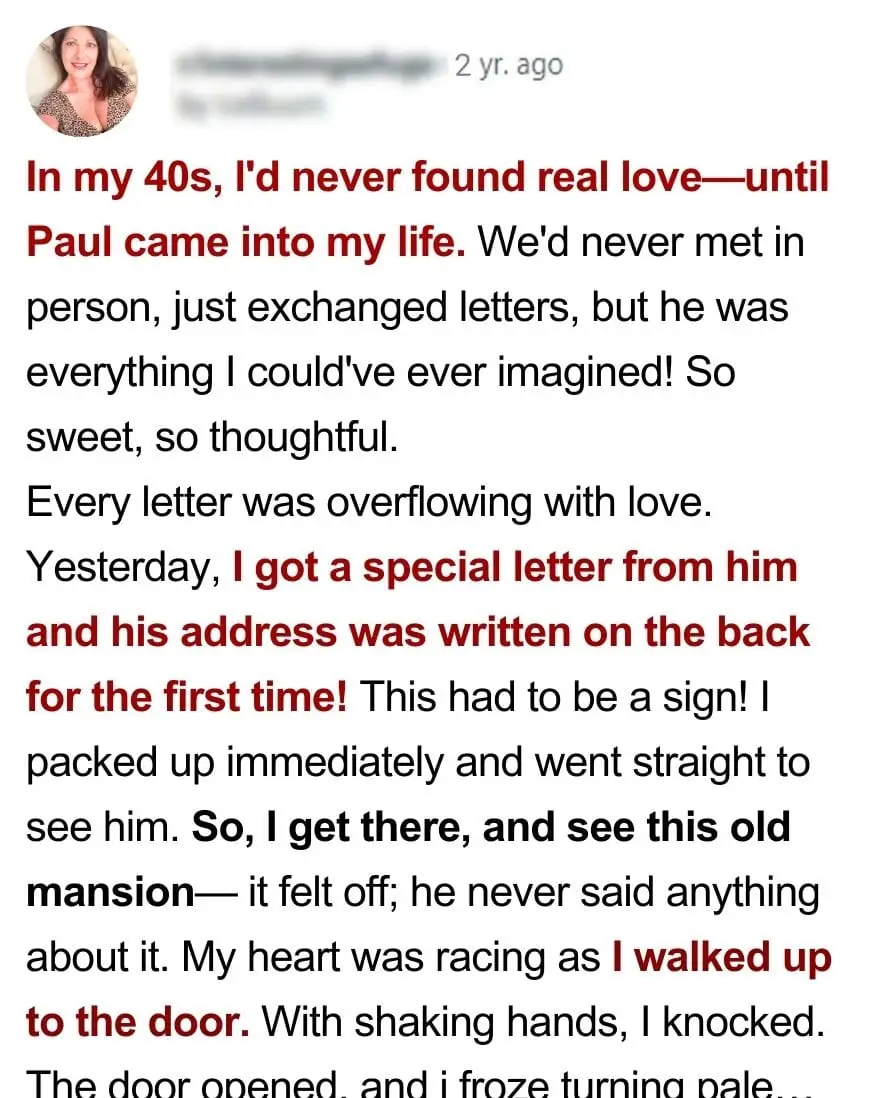 She Thought Years of Letters Had Created the Perfect Love Story, but Their Meeting Turned Into a Nightmare