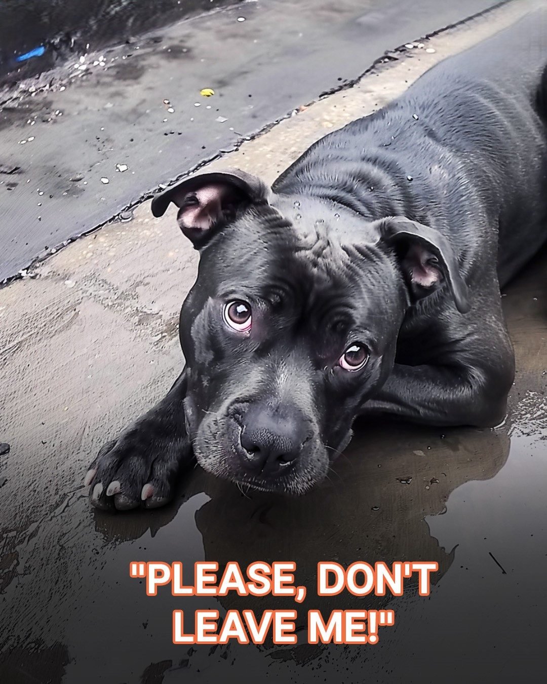 Abandoned Pitbull Loses Faith in Humanity — Until a Cancer Patient Shows Him What Love Means