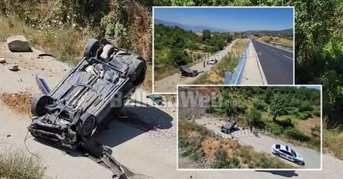 Makina e përmbysur poshtë rrugës/ Viktima e aksidentit në Peshkopi punonjës i ADZM, ishte nisur të fikte zjarret në Lurë