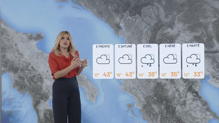 Tanja Porja: Nga 43 gradë celsius në breshër dhe mot të freskët, ndryshim drastik