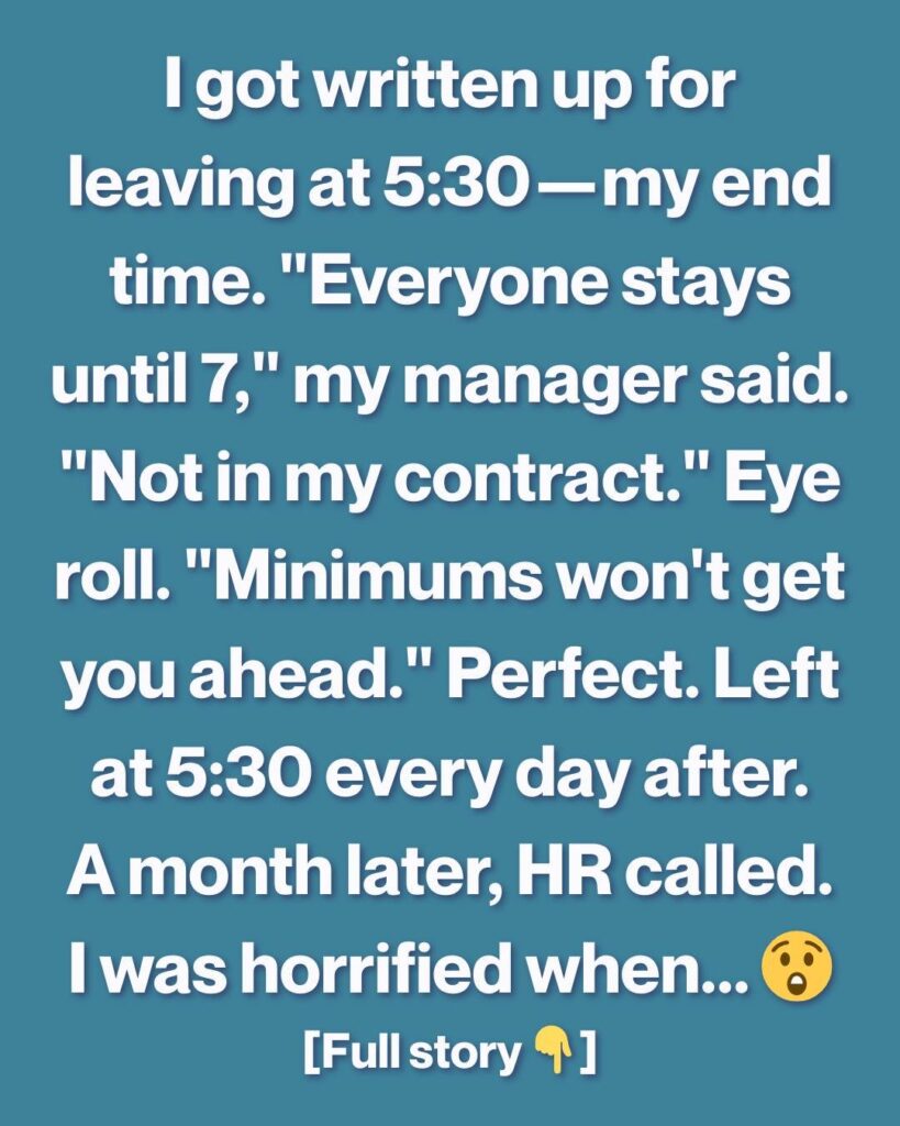 I Refuse to Stay Late at Work—HR’s Response Sh0cked Everyone